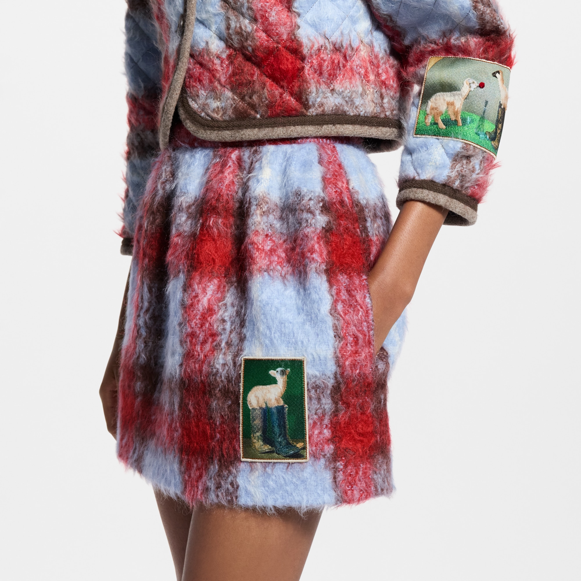 LOUIS VUITTON 　シルク　 キャミソール Louis Vuitton x Nazar Mini Skirt - Women - Fall-Winter 2026